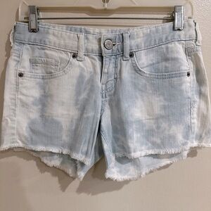 Women's Light Blue Denim Shorts